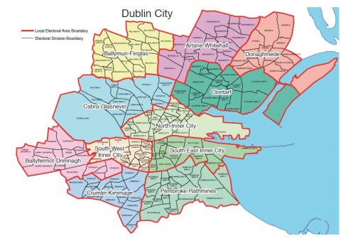 Dublin North Inner City Map Cycling Officer For Dublin City Council Gets Ministerial Approval | Dublin  Cycling Campaign